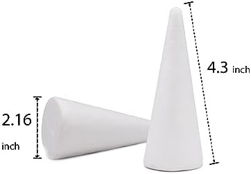 Foam cones for crafts floral arrangements