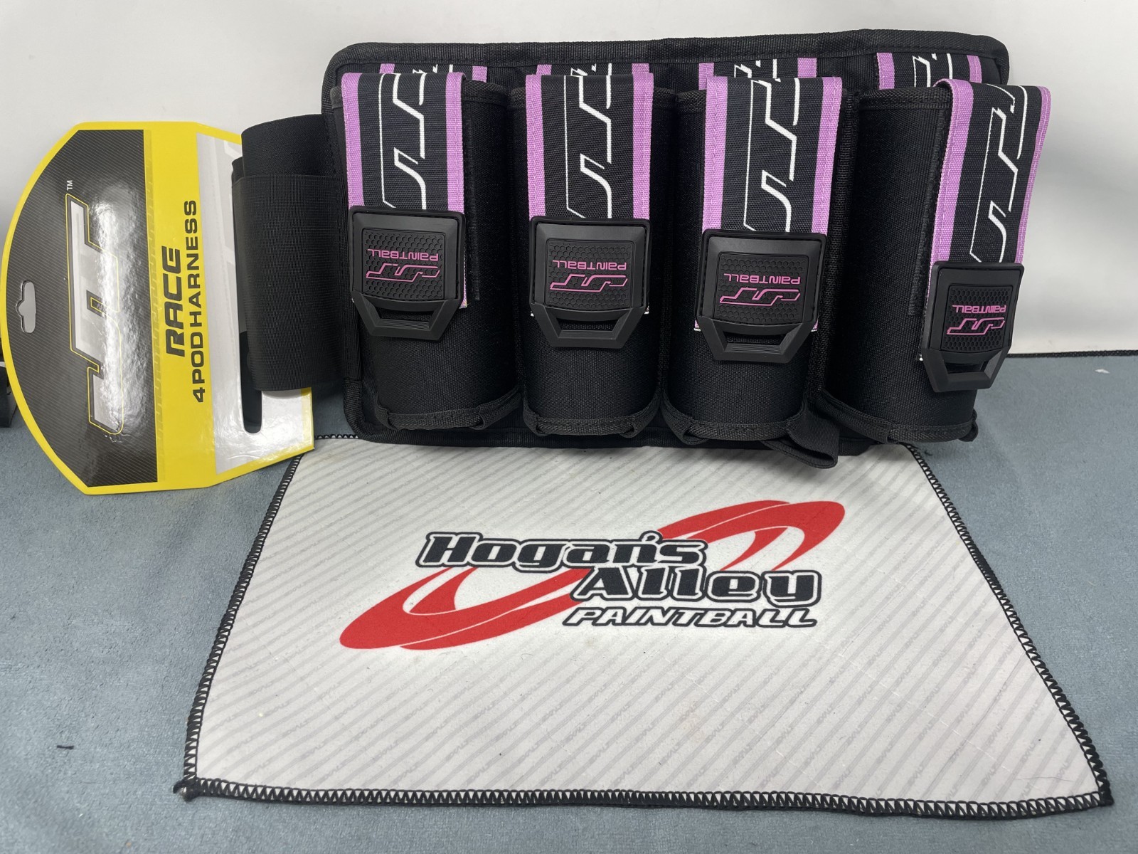 JT Race 4 Pod Paintball Pack/Harness (Alexandrite)