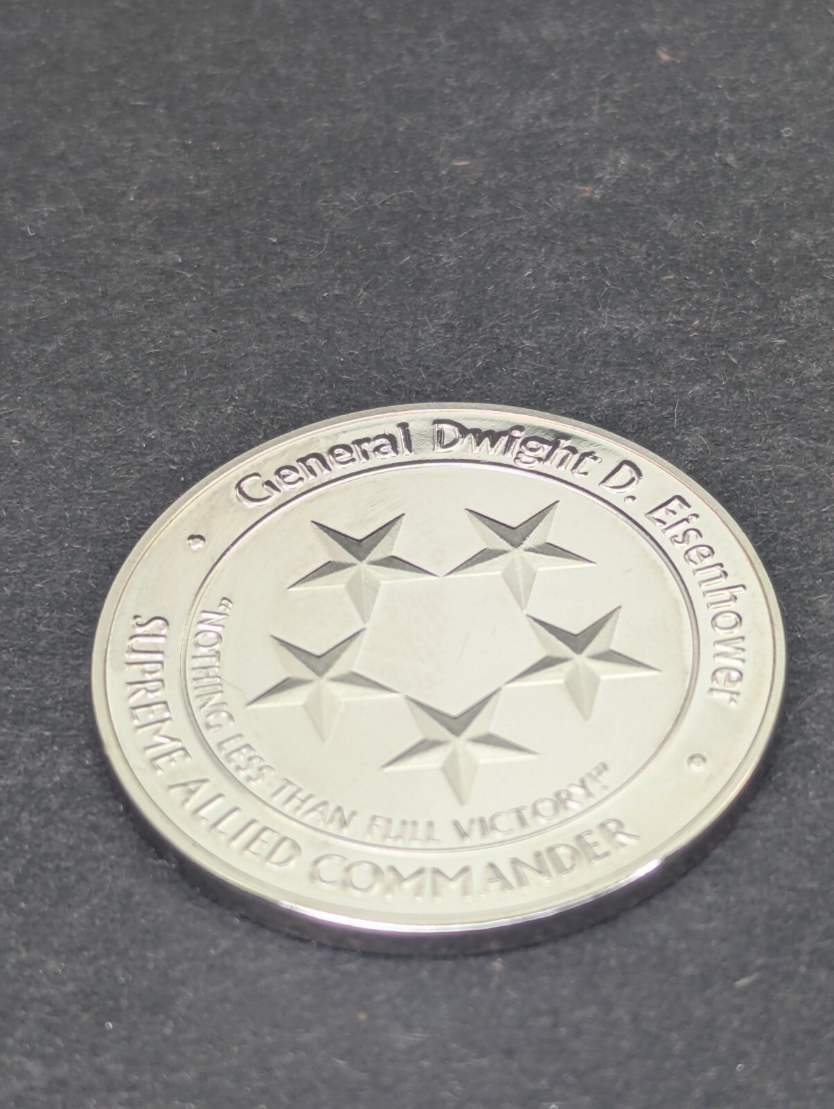 Dwight Eisenhower 34th President Supreme Allied Commander Commemorative Coin