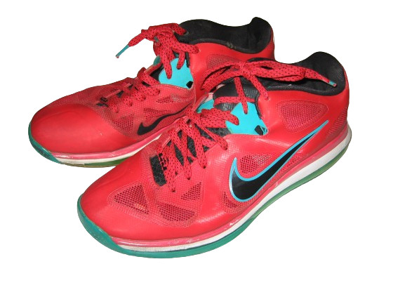 Nike LeBron 9 Low Liverpool Mens Size 11 Red Running Shoes Sneakers 510811-601