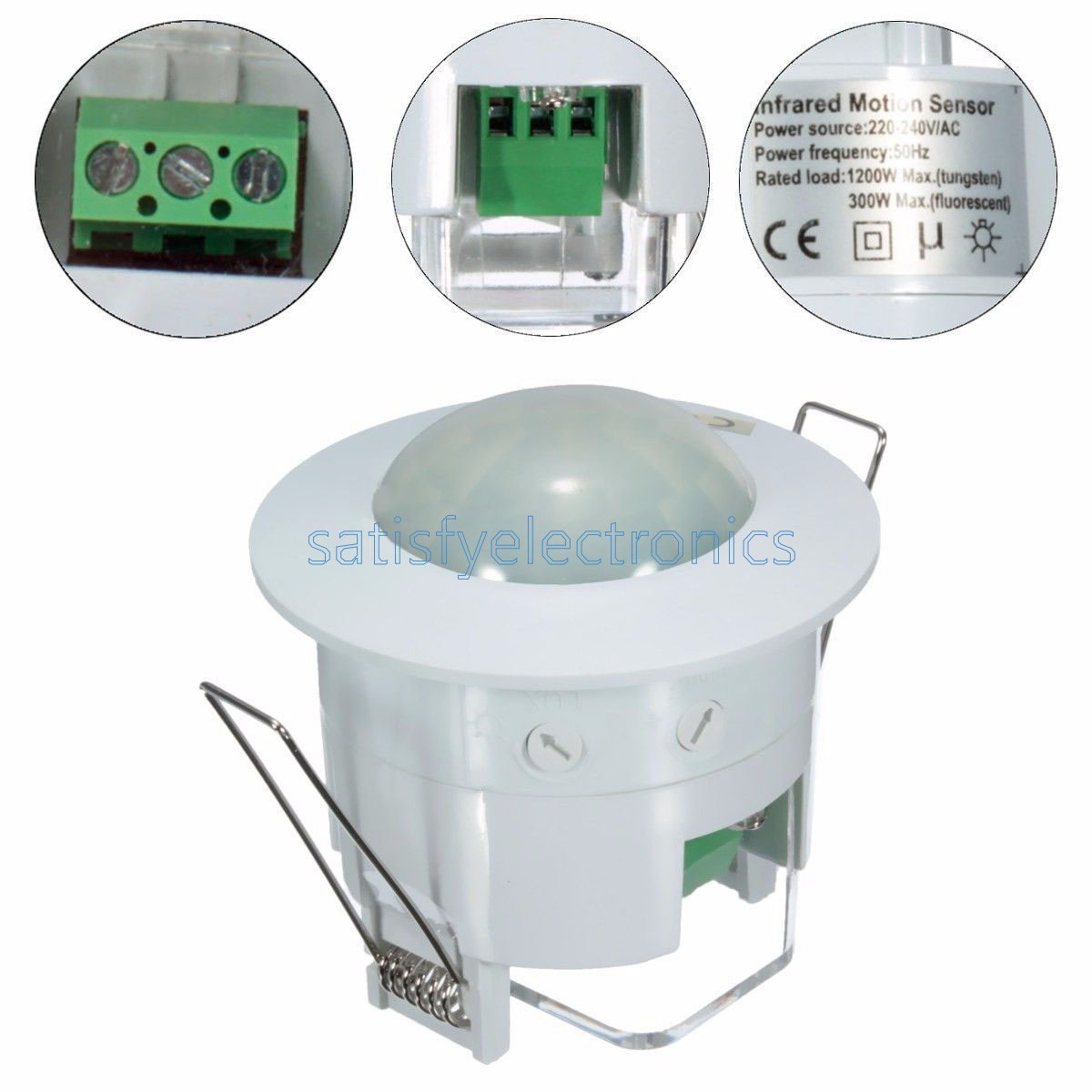 Mini HC-SR505 /360° Ceiling Infrared PIR Motion Sensor Precise Detector Module F
