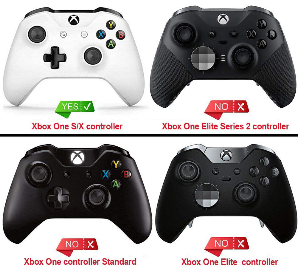 Custom Shell for Xbox One S X Controller Housing Back Panels Replacement Parts
