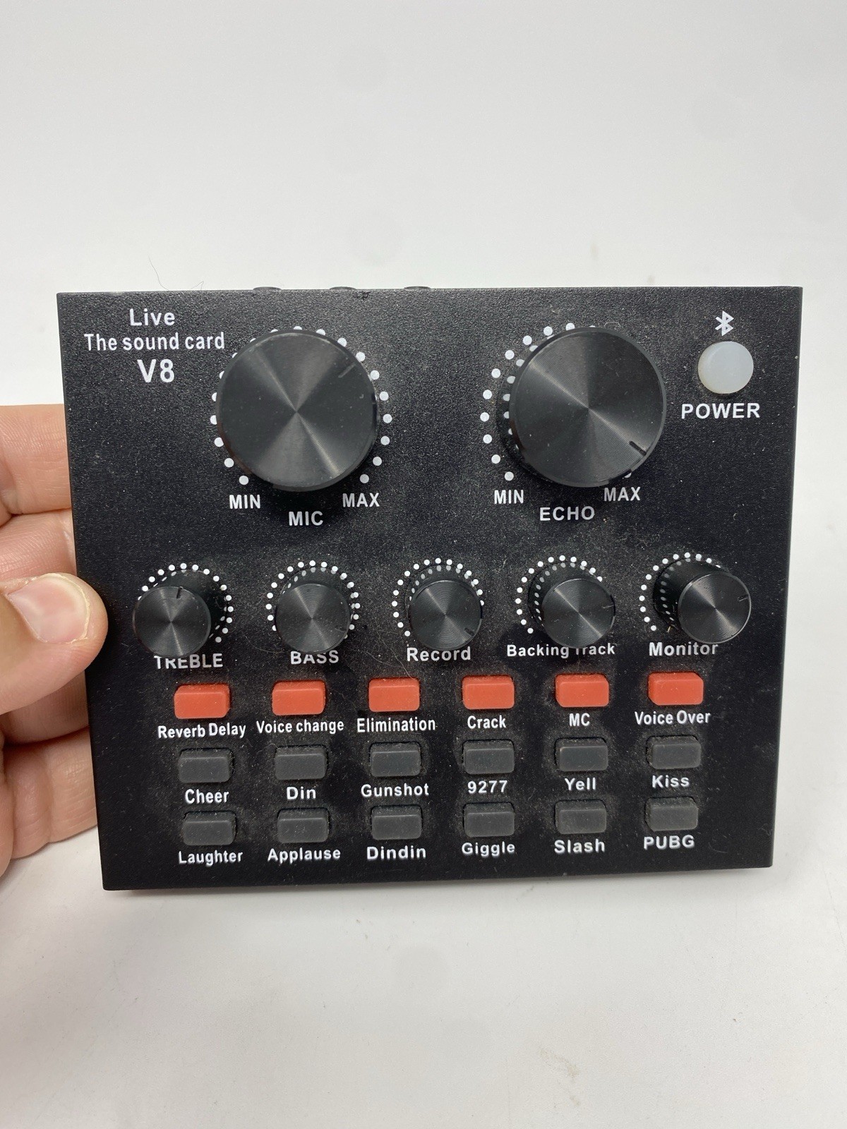 V8 Sound Card Live Audio Mixer V8 16 Sound Effects Recording