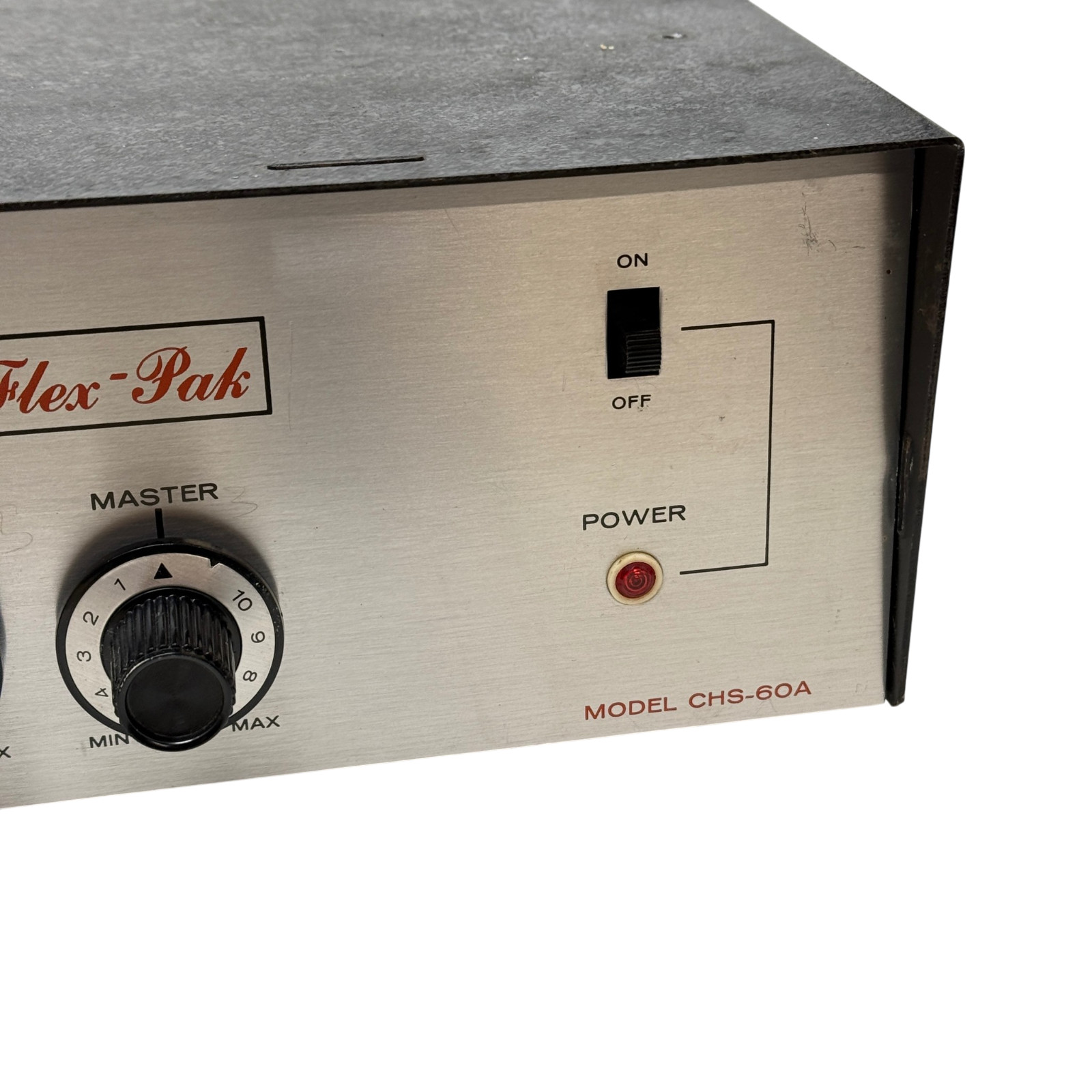 Bogen CHS-60A Flex-Pak Solid-State PA Public Address Amplifier Powers On