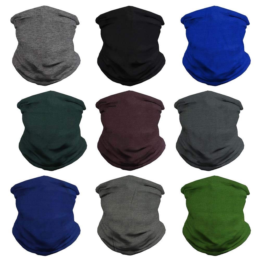 VCZUIUC Headwear Bandana Head Wrap Face Scarf Mask Neck Warmer Balaclava for ...