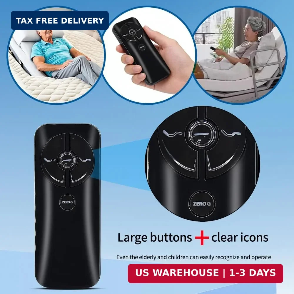 RF399A RF368B MC120TS Remote Replacement for Keeson Adjustable Bed Remote/Tempur