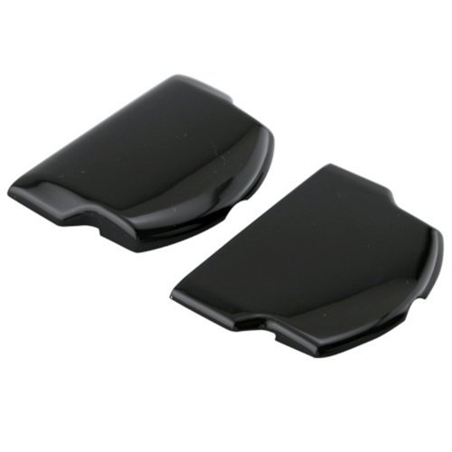 2-pack Black Battery Door for Sony Playstation PSP 2000/3000