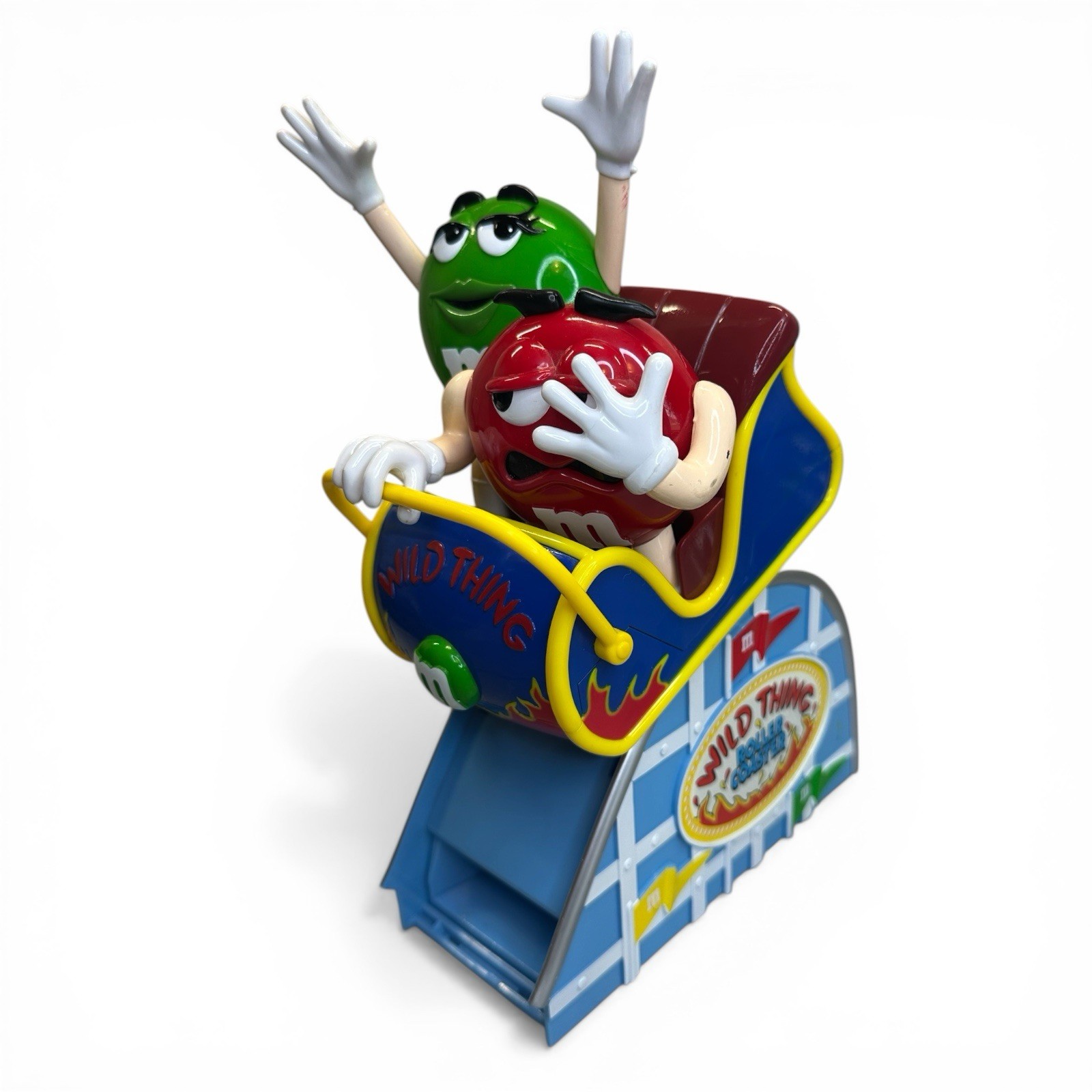 M&M's "Wild Thing Roller Coaster" Limited Edition Candy Dispenser 2002