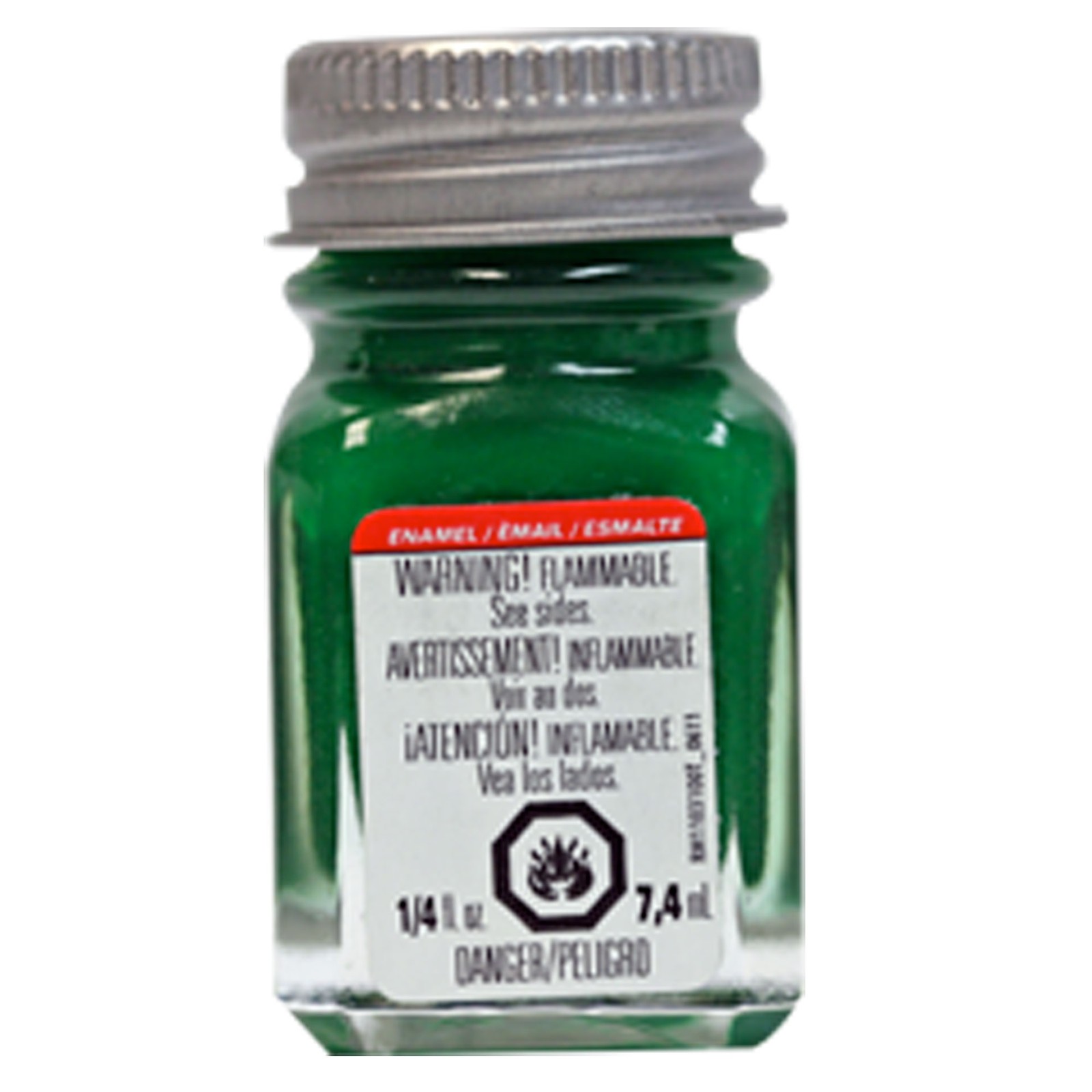 Testor Corp. Enamel 1/4 oz Flat Beret Green TES1171TT Plastics Paint Enamels