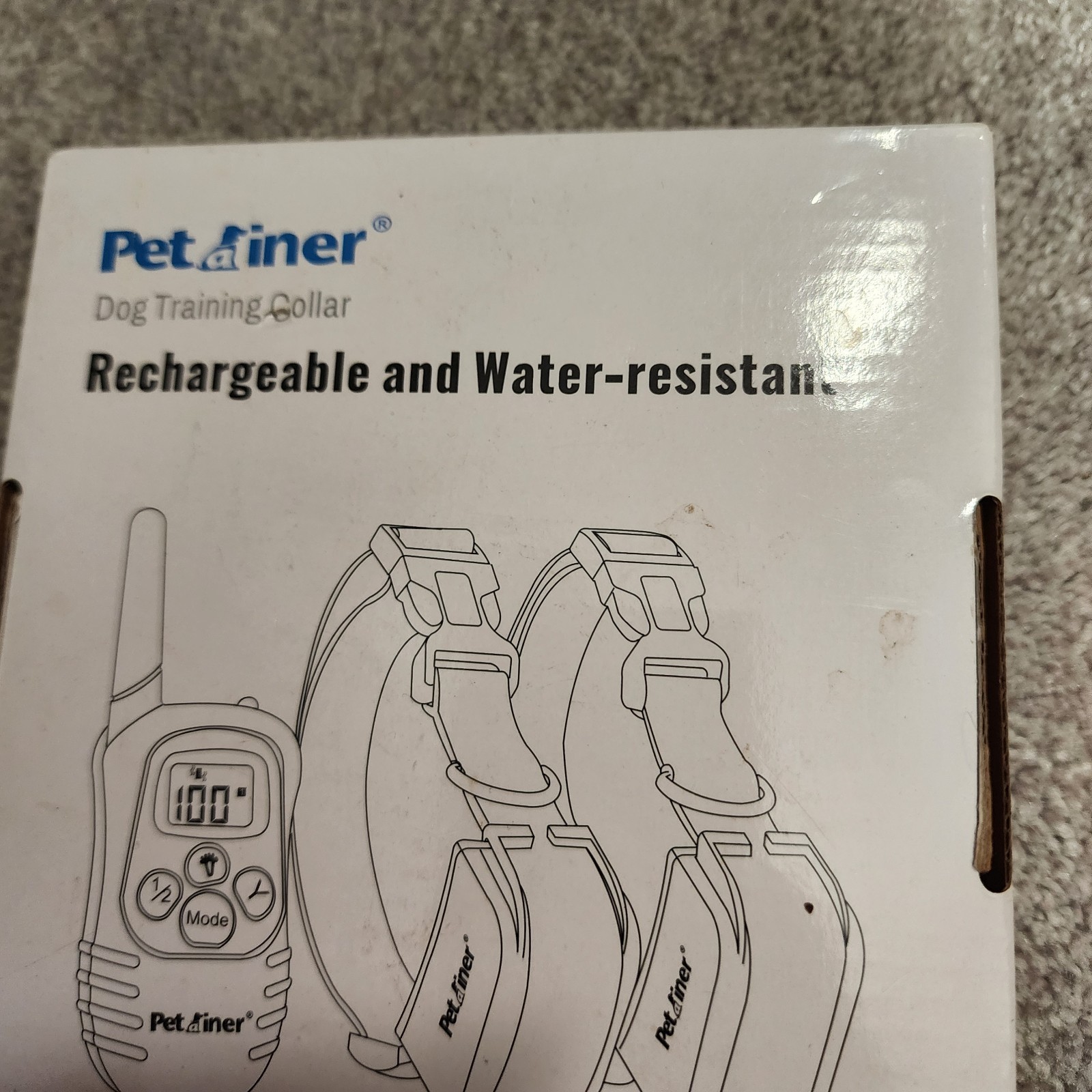 Petrainer PET998DRB/PET998DRU Remote Rechargeable Dog Training Collar