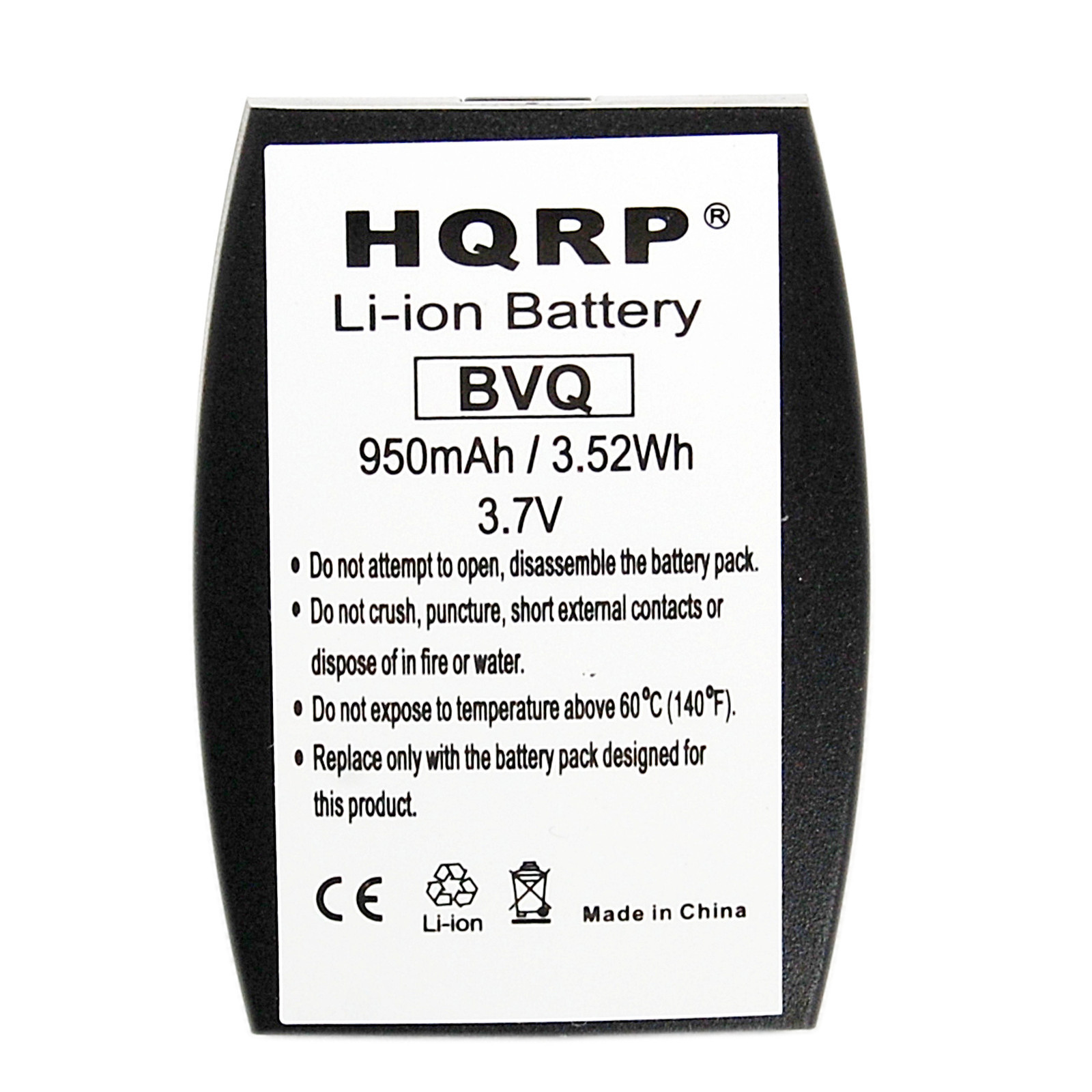 HQRP Battery for 3M C1060 Headset Intercom System BAT1060 CP-SN3M XT-1