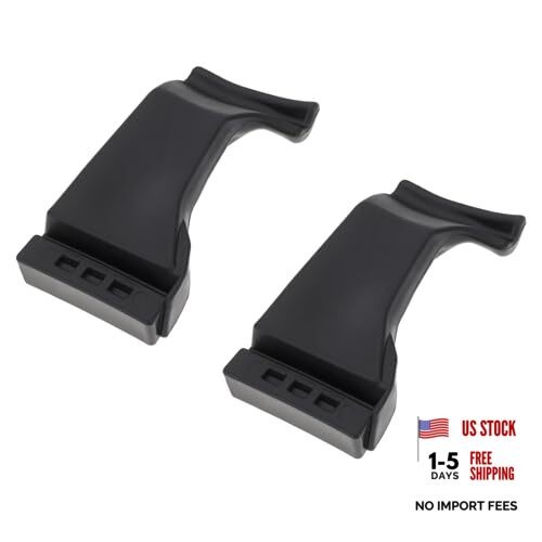 2pcs Black Duckhead Leverless Tire Mounting Head RP6-710014120 Compatible with