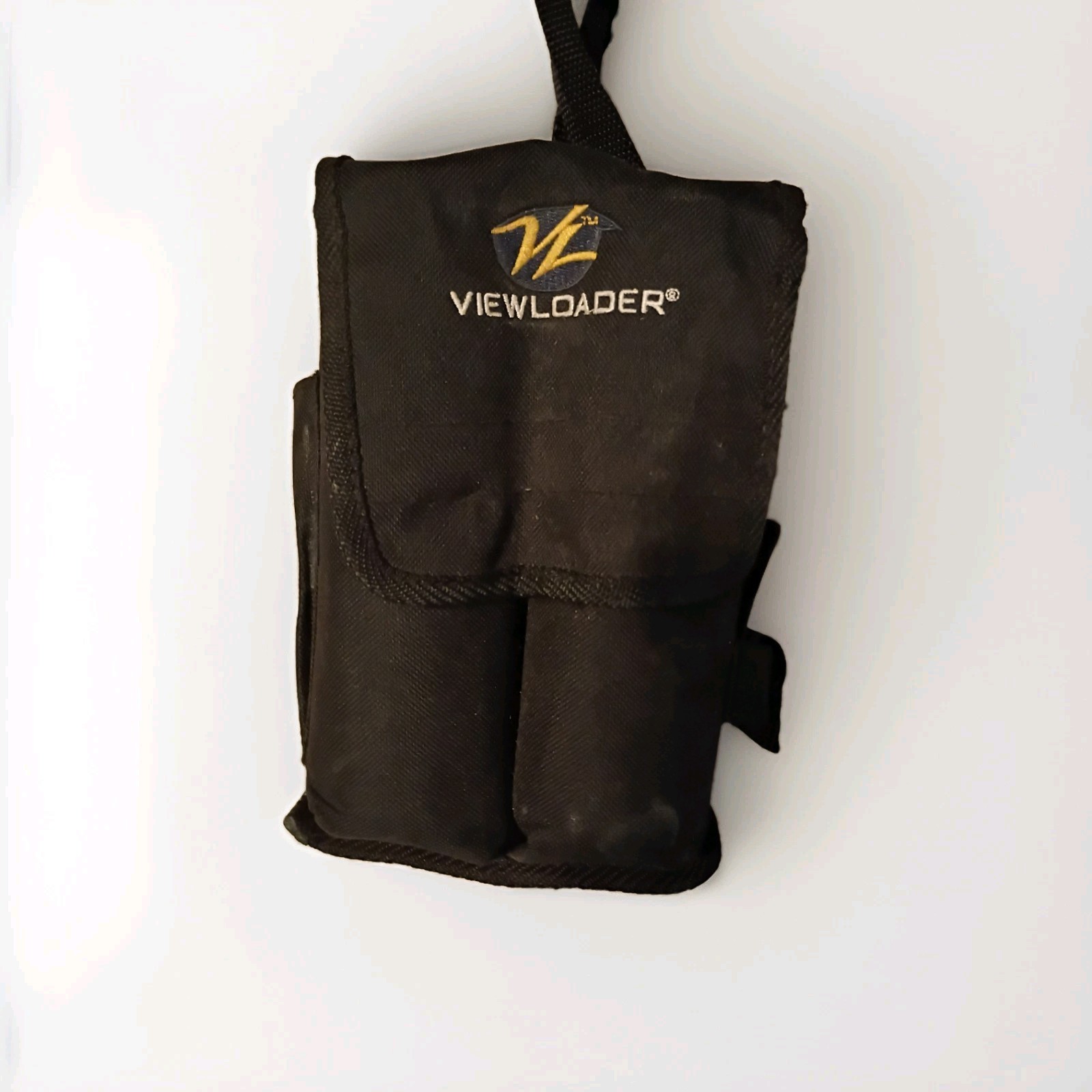 VIEWLOADER (2) POD PACK HARNESS + (2) CLEAR 100 ROUND PODS PAINTBALL -OG VINTAGE