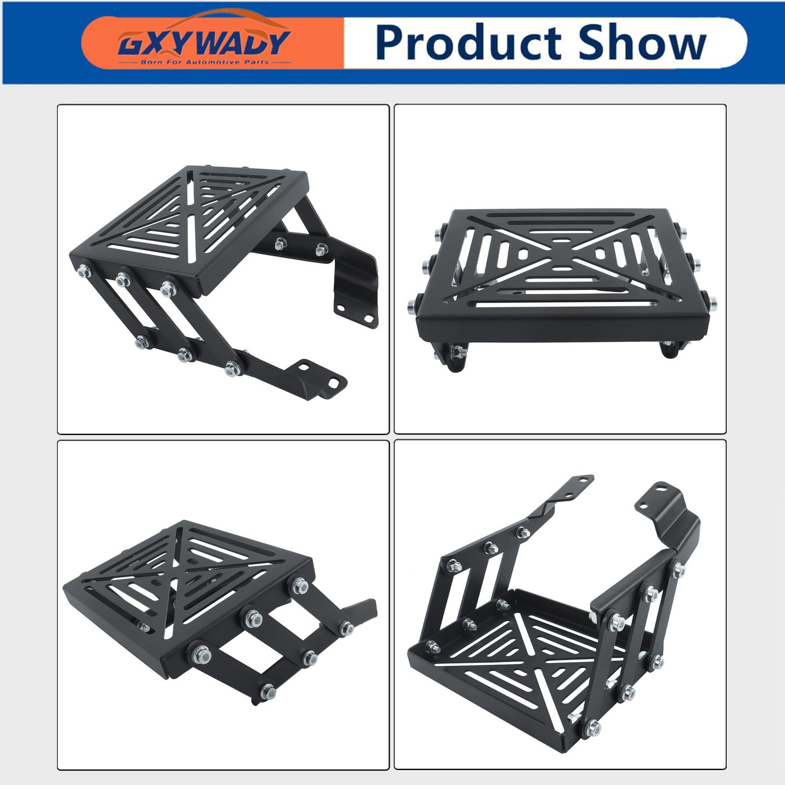 Motorcycle Trunk Mount Carbon Steel Tour Pack Luggage Rack for Y15 LC135 FIV8