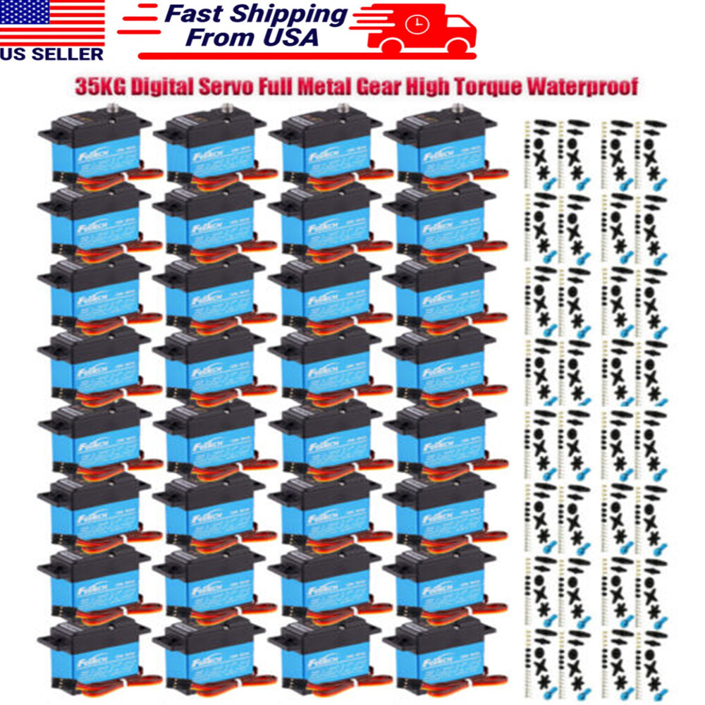 35KG Waterproof Digital Servo Metal Gear HIGH TORQUE & SPEED for RC Car Boat USA