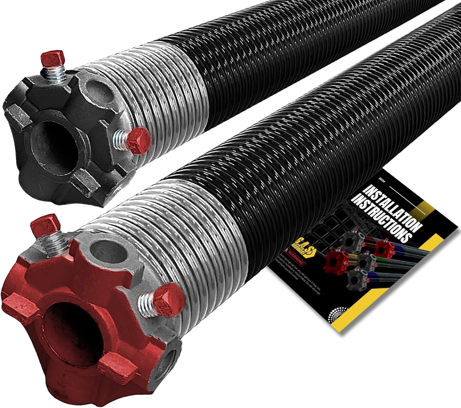 Garage Door Torsion Spring 218x1.75x31- Left & Right Side of Garage Door-PAIR