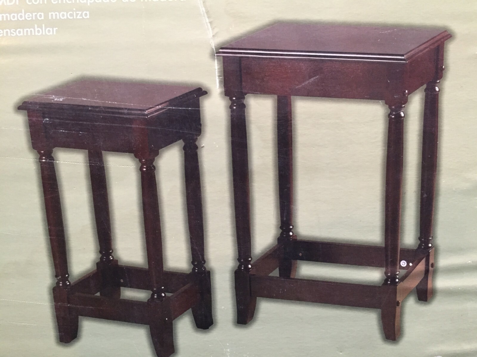 Style Selections Nesting Table Set of 2 Model VT06226B