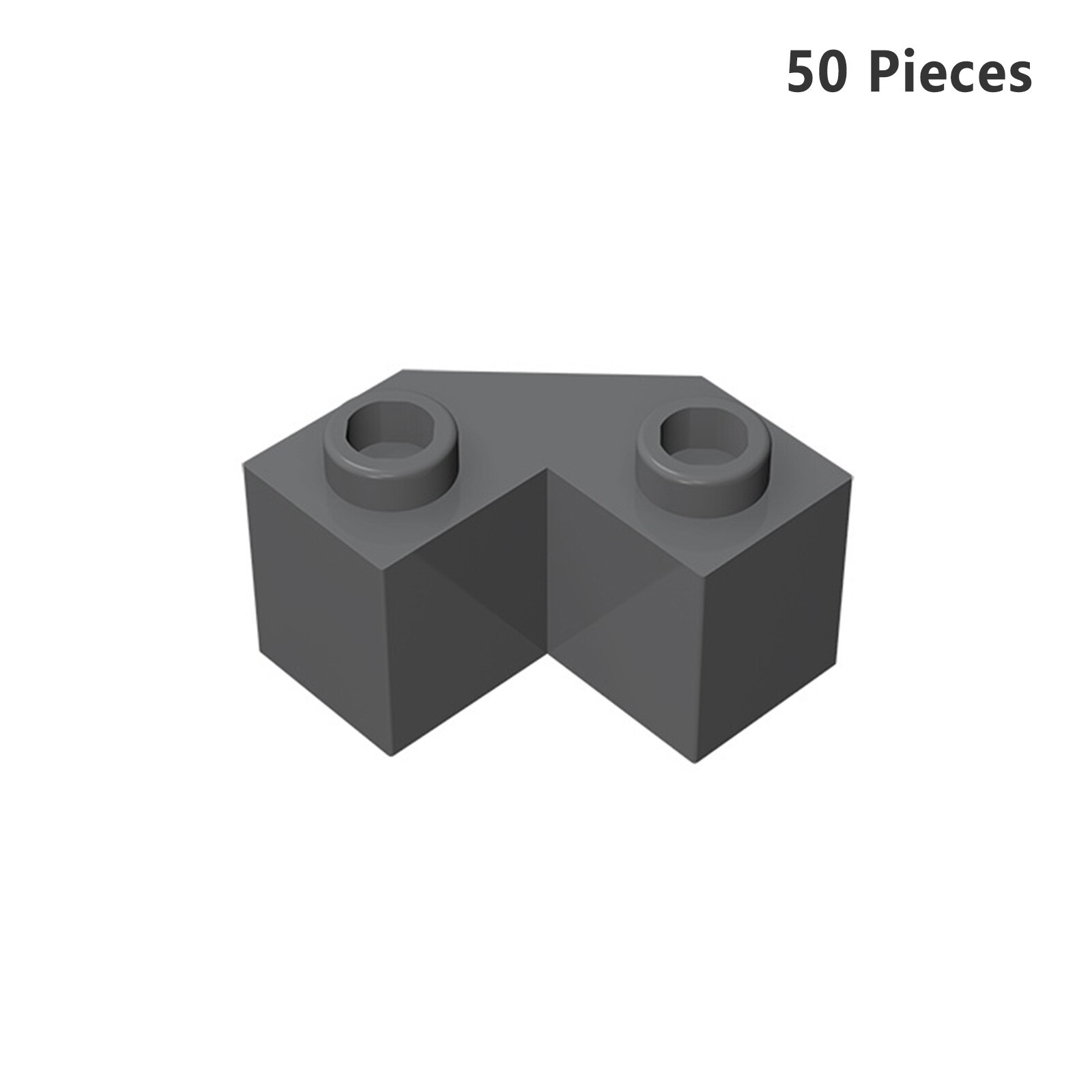 87620 Brick Wedge 2 x 2 Facet Dark Gray  Bricks, Pieces & Parts 100% Compatible