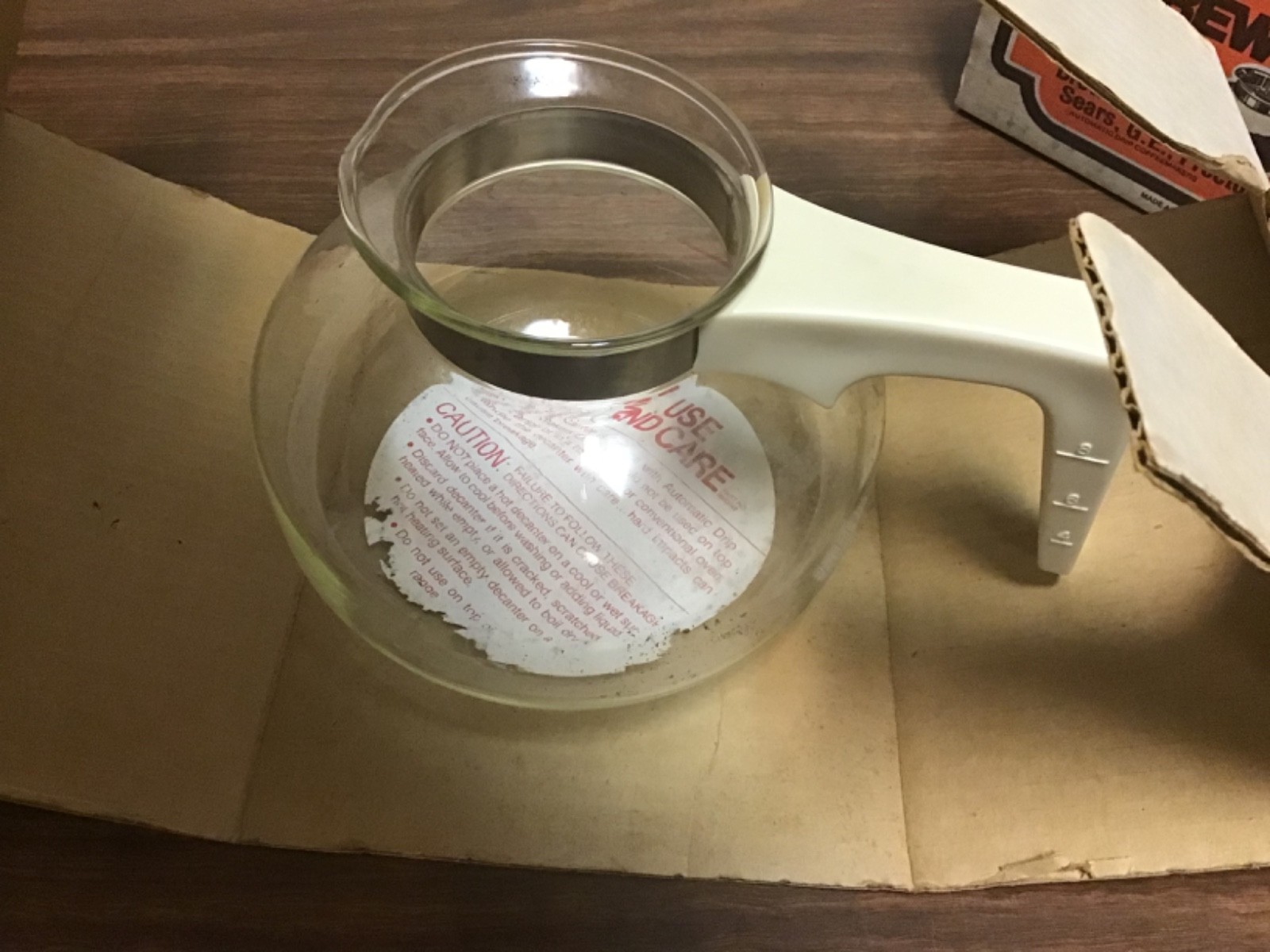 Two Brand New Vintage Pyrex 10 Cup Brewmatic Replacement Carafes