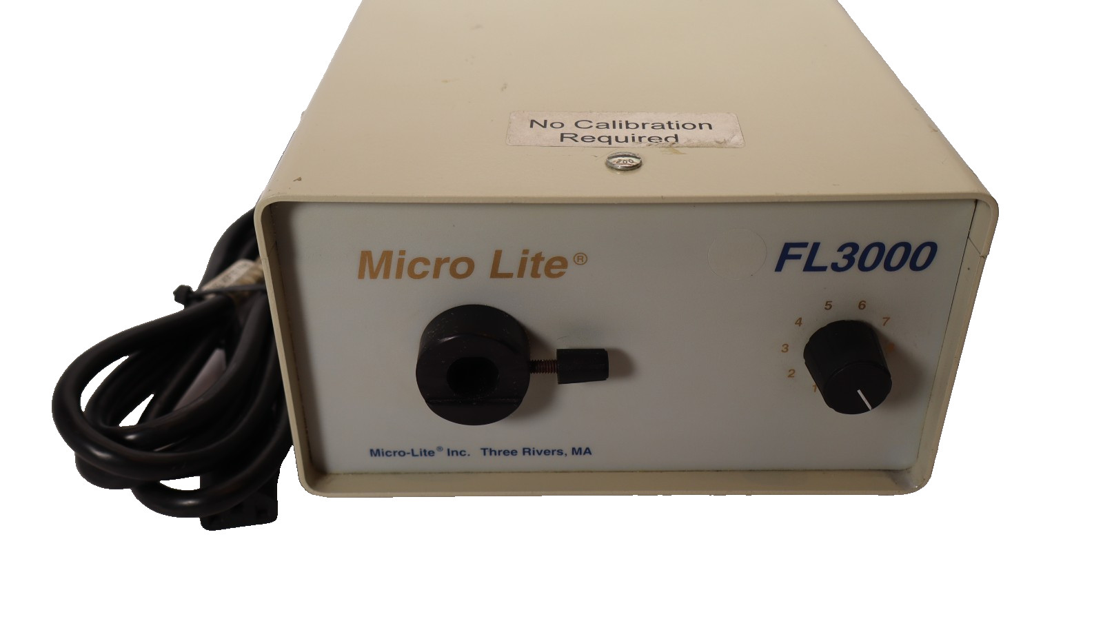 Micro Lite FL3000 Fiber Optic Light Source With Power Cord