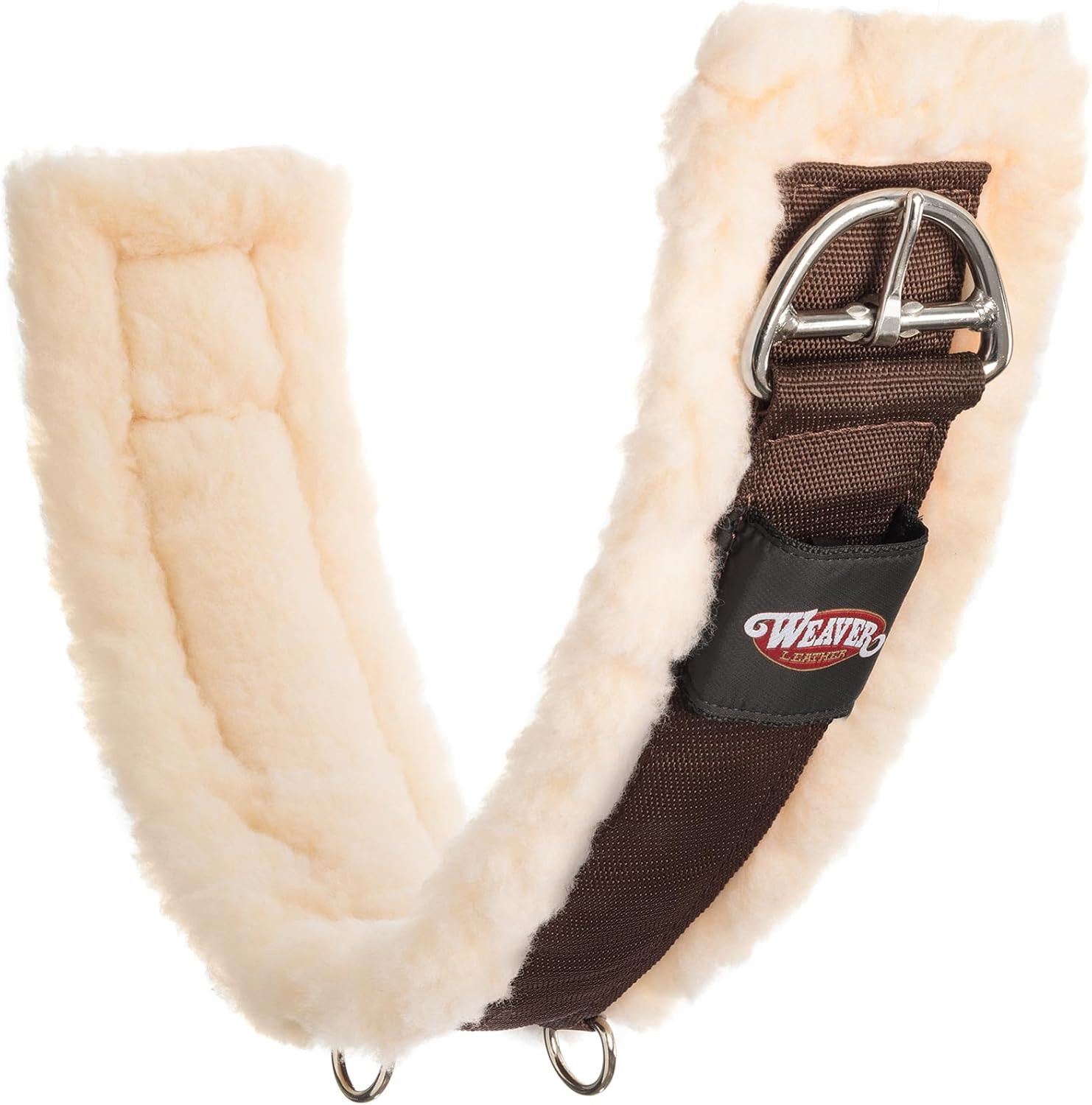 Weaver Equine Super Horse Cinch, Anti-Slip Fleece Lined Saddle Cinch Girth with