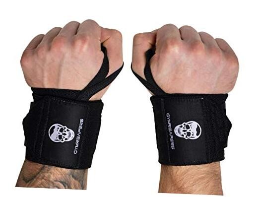 Weightlifting Wrist Wraps (IPF Approved) Professional Quality Wrist 18" Black