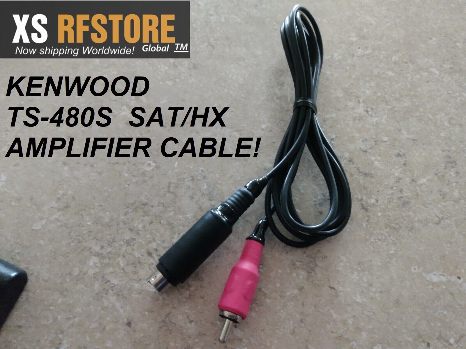 KENWOOD TS-480S HX & SAT AMPLIFIER CABLE **REINFORCED**  **SHIPPED FREE USA**