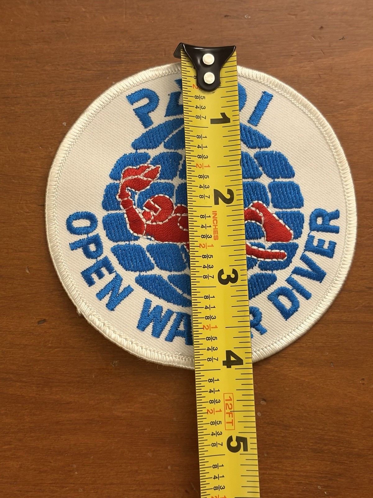 PADI Open Water Diver Patch Badge Scuba Diving Embroidered