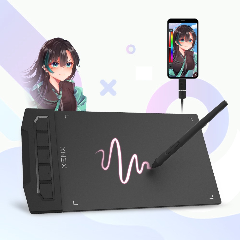 X1-640 Sensitive Graphics Tablet Phone, Computer, Writing Drawing Tablet