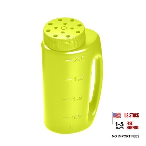 ZXJ Handheld Seed Shaker – Hand Spreader - 90oz Capacity Multi-Purpose Green