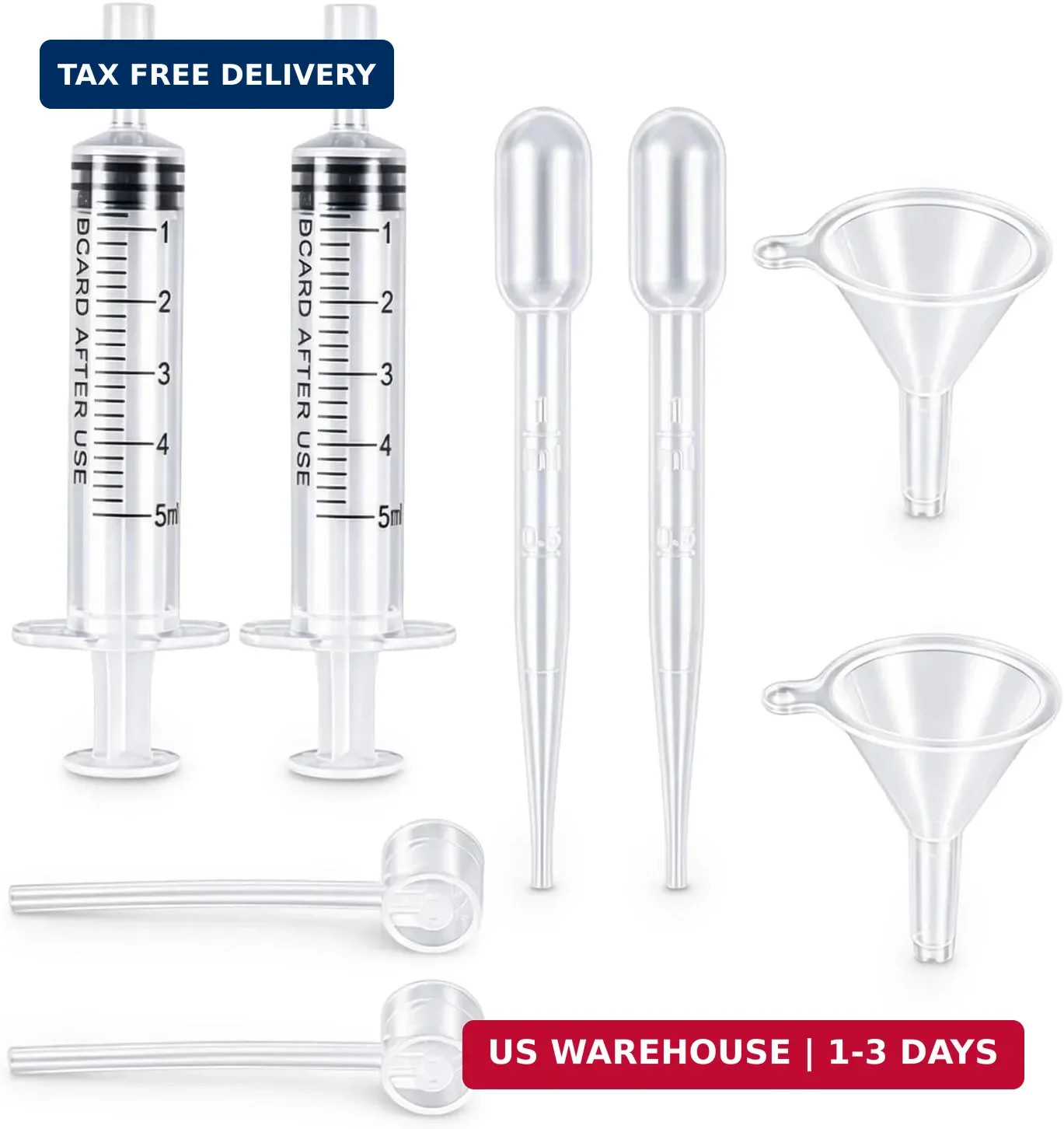 10Pcs Perfume Refill Tool Kit, Plastic Perfume Dispenser Transfer Tool | Perfume
