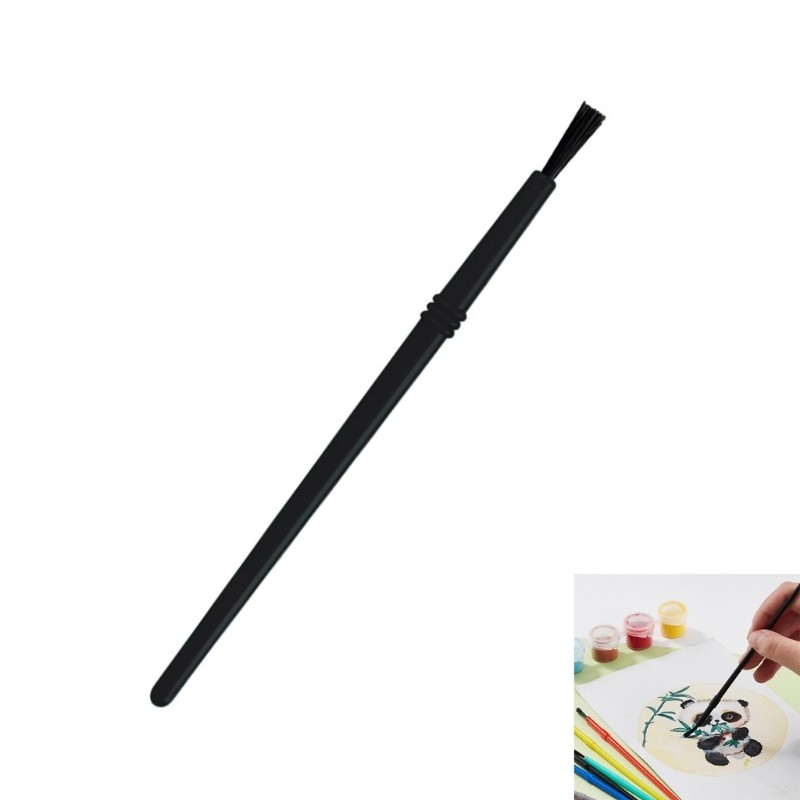50 Pcs Brush Set Nylon Hair Painting Brush Small Paint Brush Artist Paint Brush