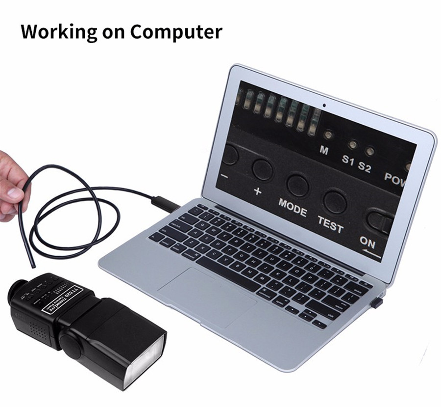 Micro USB Flexible Inspection Camera Endoscope Borescope For Android Phone PC
