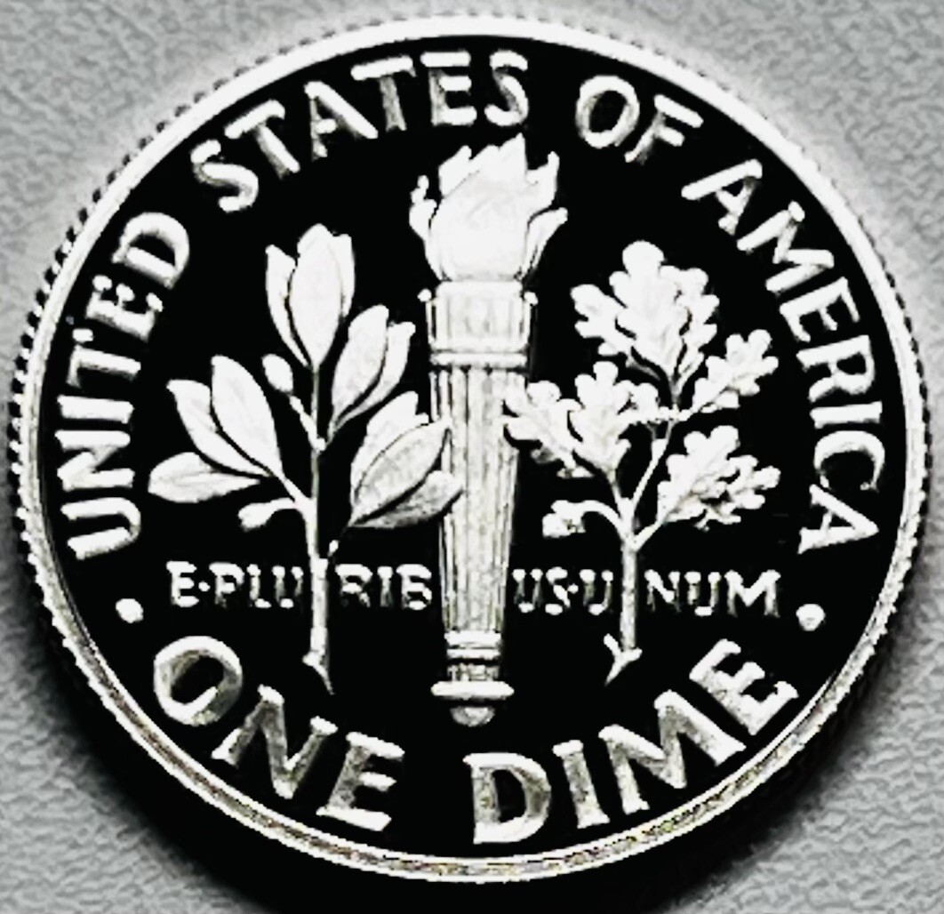 2024 S 10C PROOF ROOSEVELT DIME GEM DEEP CAMEO COIN