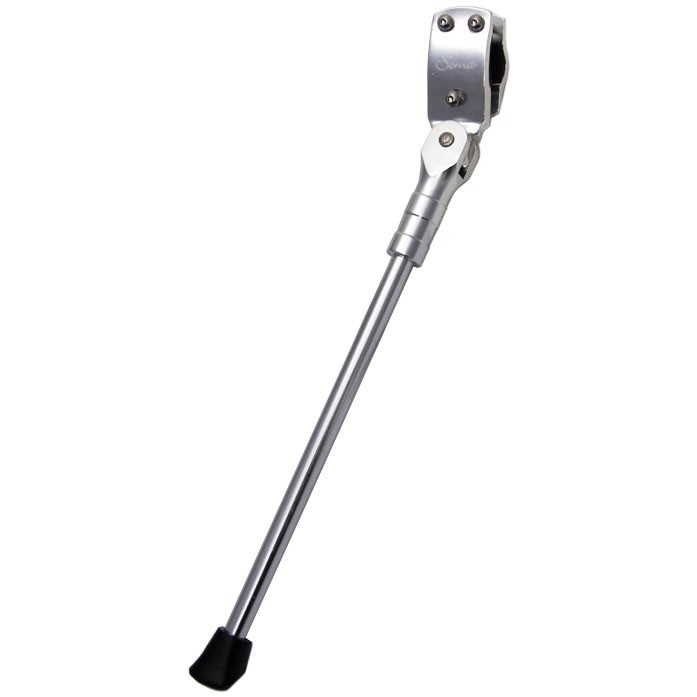 Soma Silver Aluminum Chainstay Kickstand for Disc Brake Bikes, 305mm