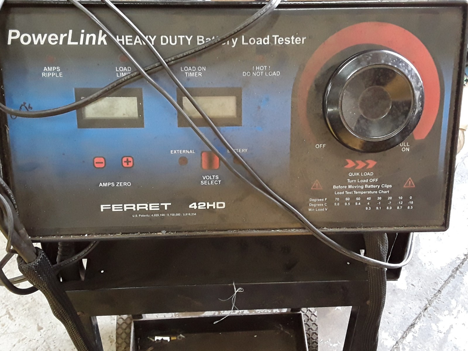 Ferret 42HD Powerlink Heavy Duty Battery Tester