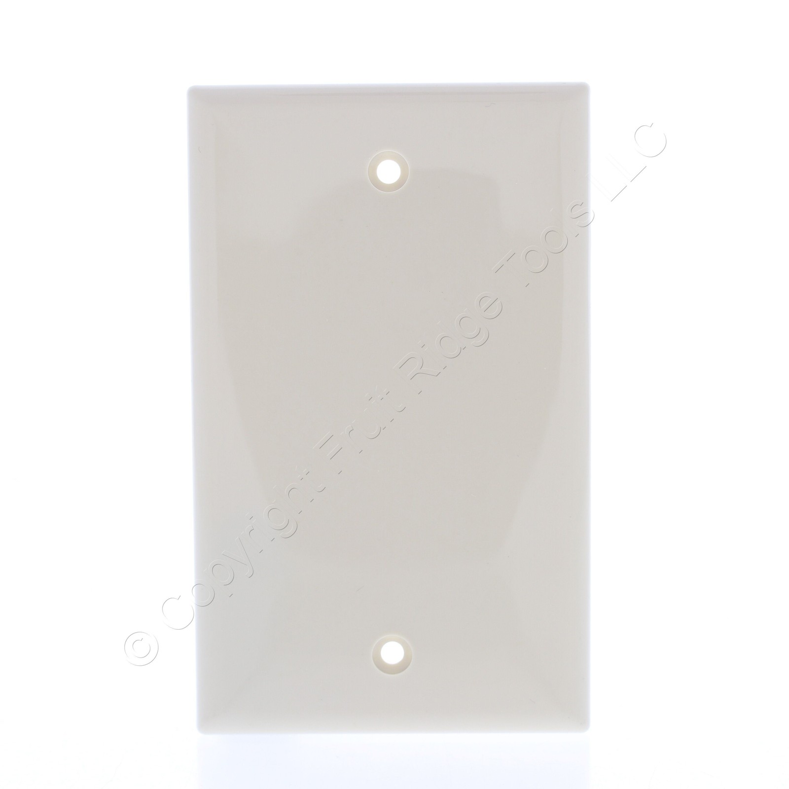 Mulberry 734151 Ivory 2-Gang Thermoplastic Unbreakable Standard Wallplate Cover
