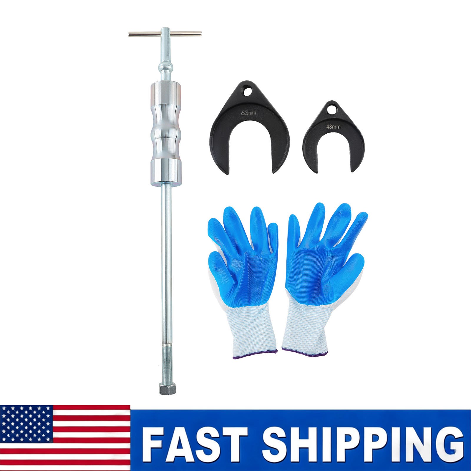 48 63 mm CV Axle Puller Tool with  Slide Hammer& Adapter Slide Hammer Puller Kit