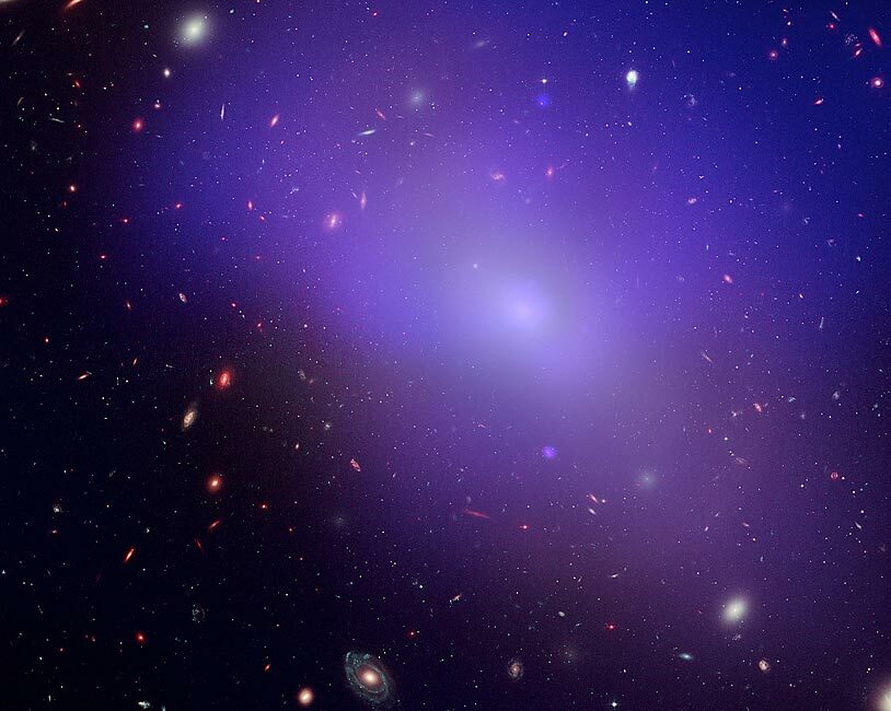ELLIPTICAL GALAXY HUBBLE SPACE TELESCOPE 8x10 GLOSSY PHOTO PRINT