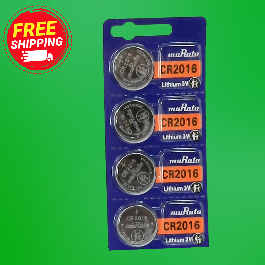 Murata CR2016 Lithium 3V Watch Battery (Exp 2034 )  4Pc