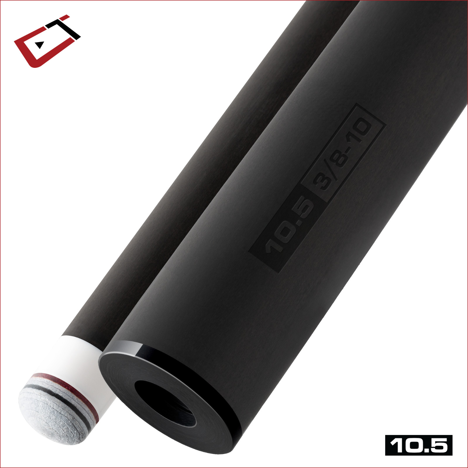 Cuetec Cynergy 10.5mm 3/8x10 Carbon Fiber Shaft - NEW 95-025T - FREE SHIPPING