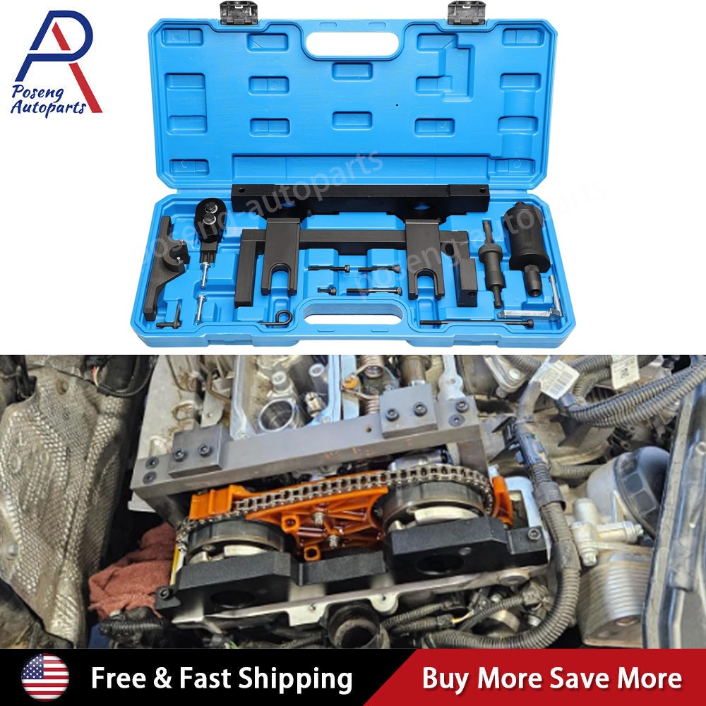 Camshaft Timing Balance Shaft Flywheel Holder Fuel Injector Remover for BMW N20