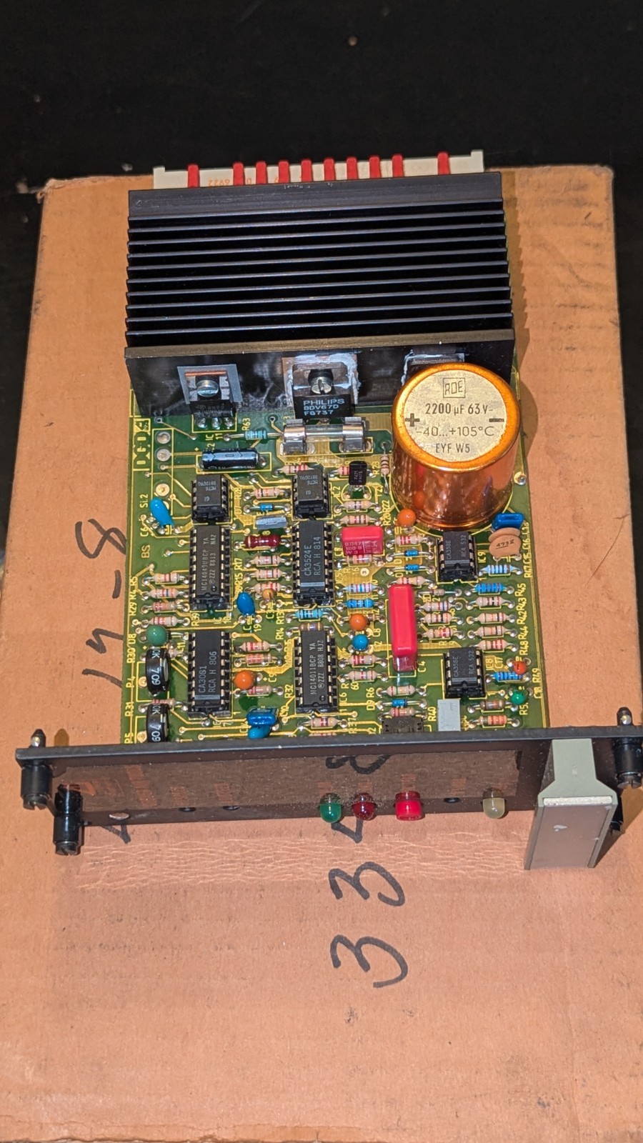 Cooper Industries LS030292 1000-8 Control Board / Plug in Module NOS
