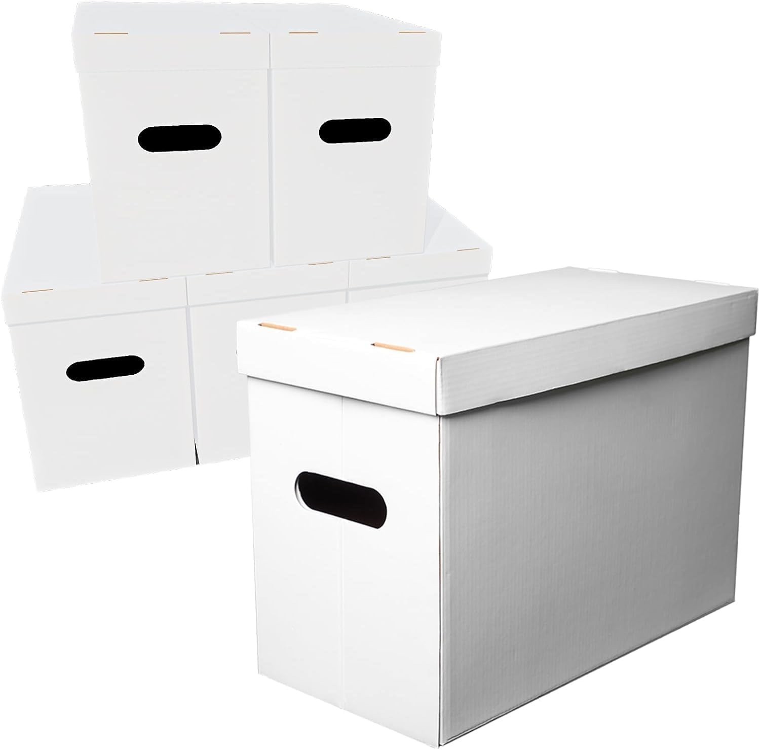 NUMINA Comic Book Boxes – 6 Pack Short Boxes-Fits 150-175 Comics