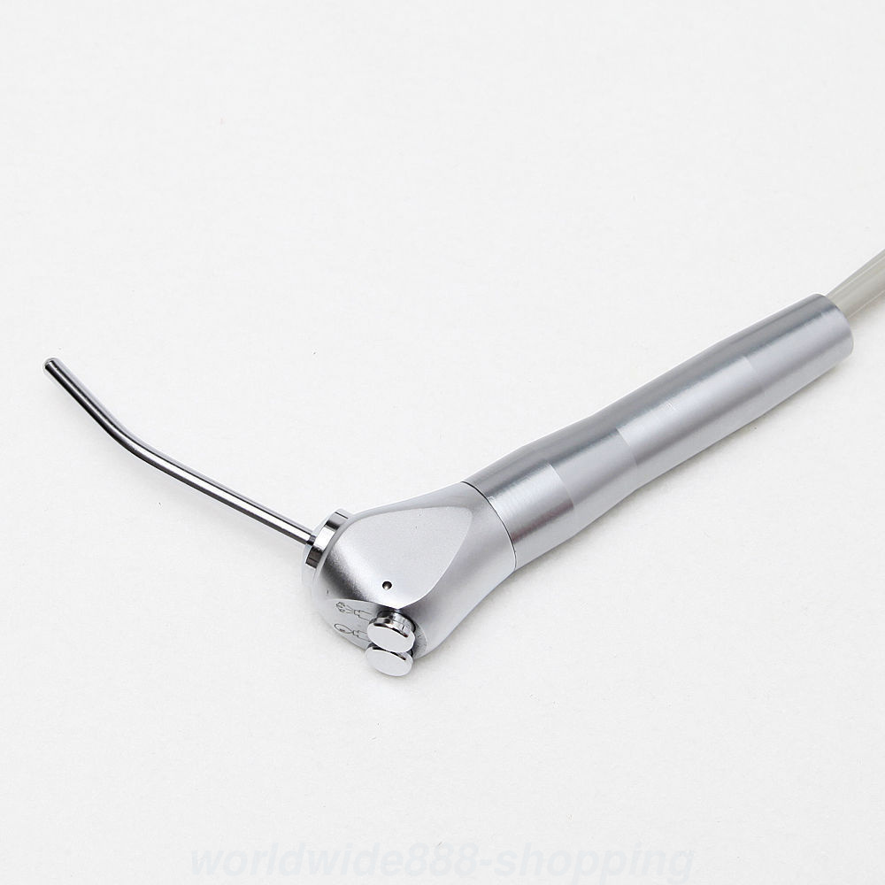 4-Hole Portable Dental Handpiece Compressor Turbine Unit 3 Way Air Water Syringe