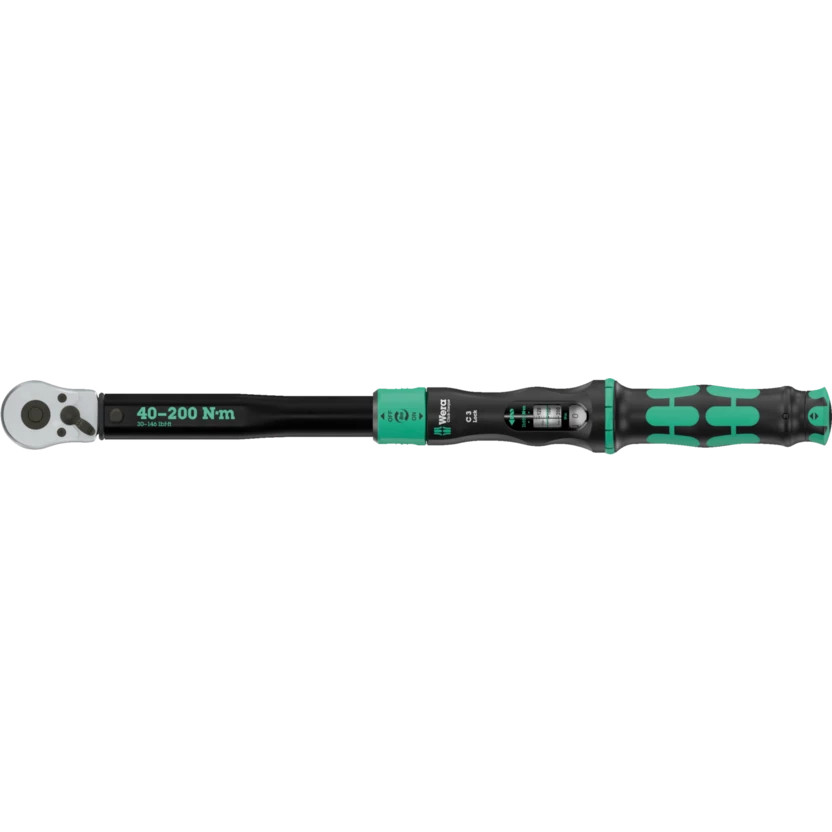 Wera Click-Torque Lock C 3 Torque Wrench 40-200 Nm (05075692001)