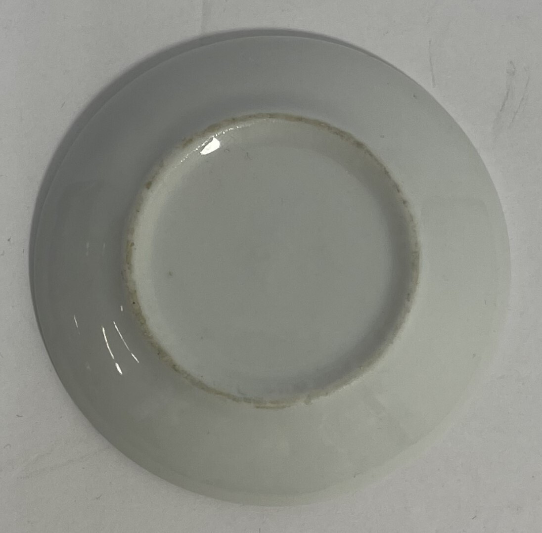 Green M&M Ceramic M&M's Candy Saucer 2.5" Round