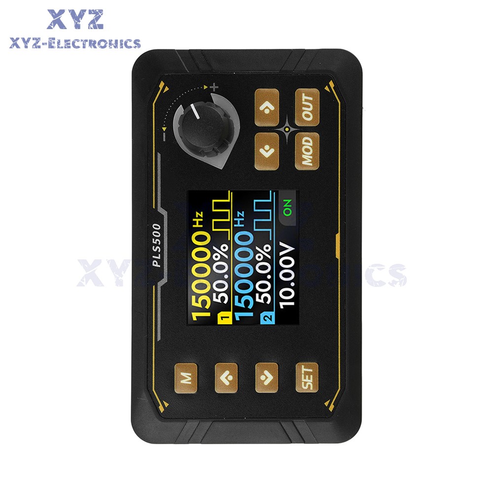 PLS500 Dual-Channel Pulse PWM Signal Generator Adjustable Programmable Dead zone