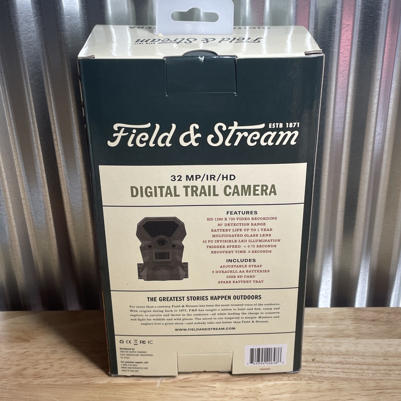 Field & Stream 32 MP IR ZD Digital Trail Cam Combo Pack NIB
