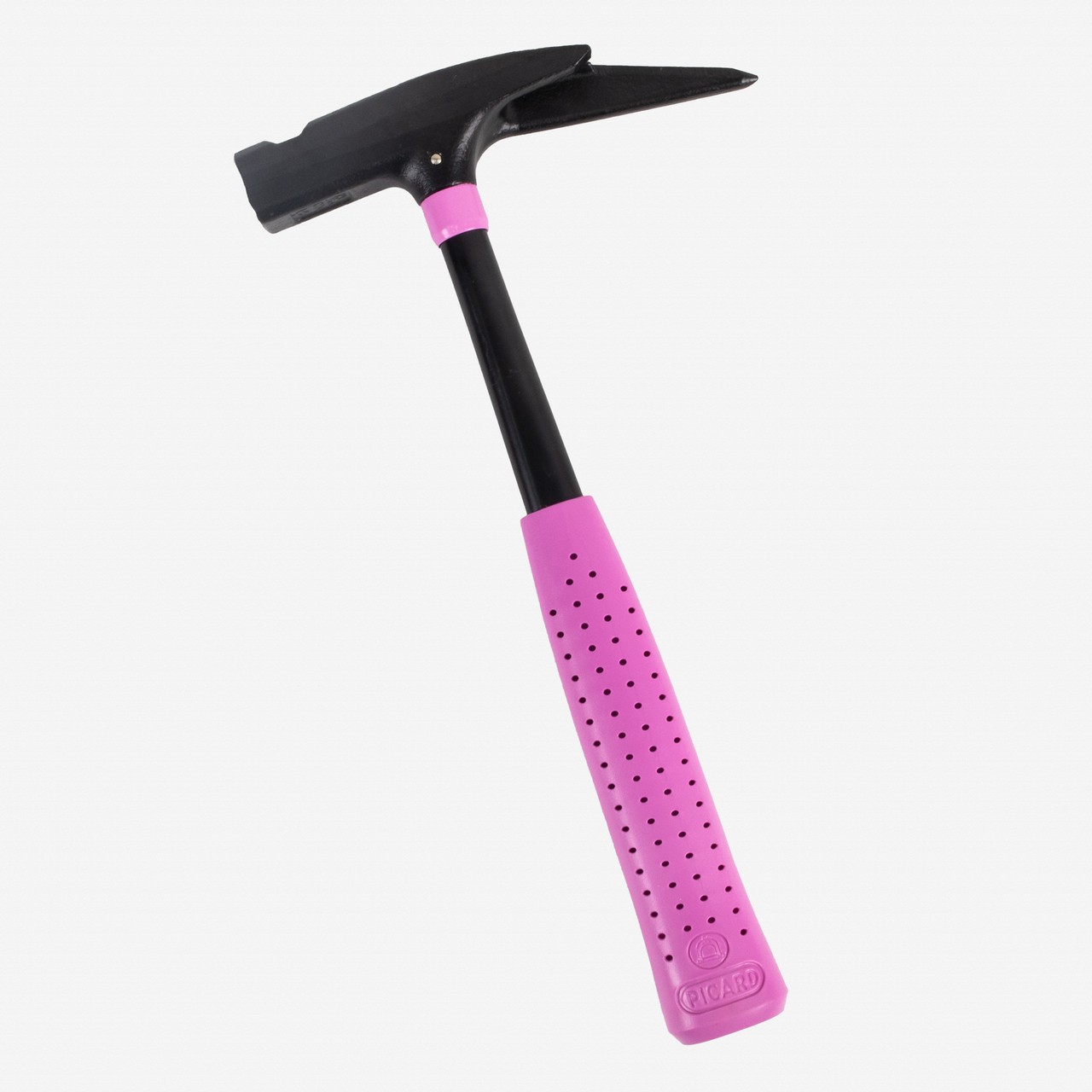 Picard 626M Carpenter's Hammer, Checked Face, Pink Grip, 600 g